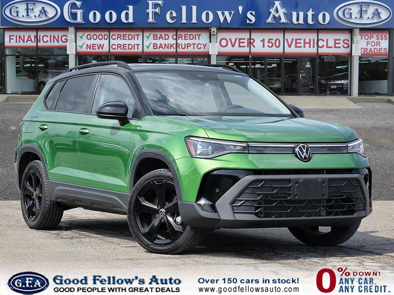 2025 Volkswagen Taos COMFORTLINE MODEL, BLACK EDITION, 4MOTION, SUNROOF - Photo #1