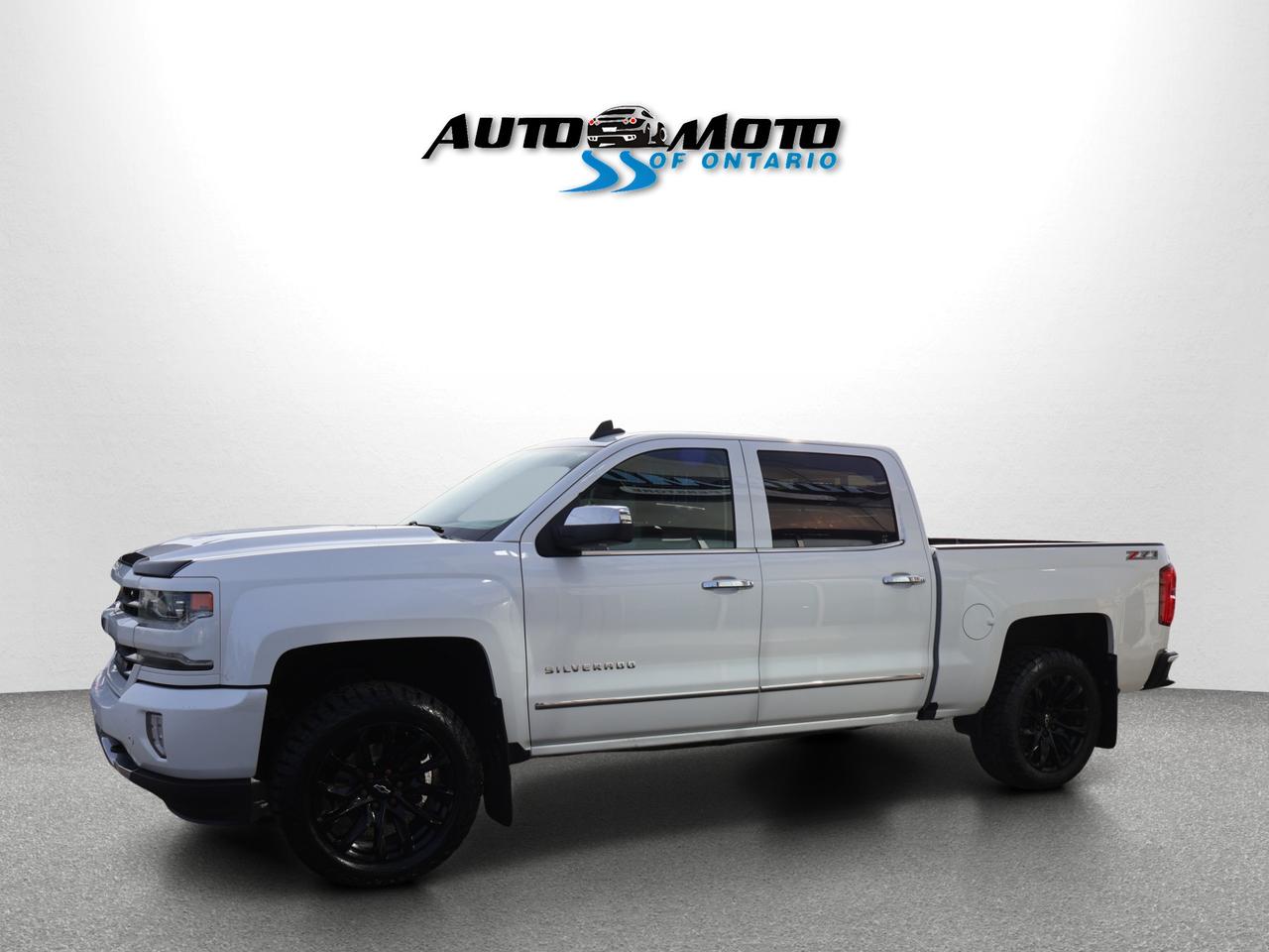 2017 Chevrolet Silverado 1500 V8 LTZ-Z71 CREW 4WD CERTIFIED *SERVICE RECORDS* CAMERA NAV BLUETOOTH LEATHER HEATED SEATS CRUISE ALLOYS Photo2