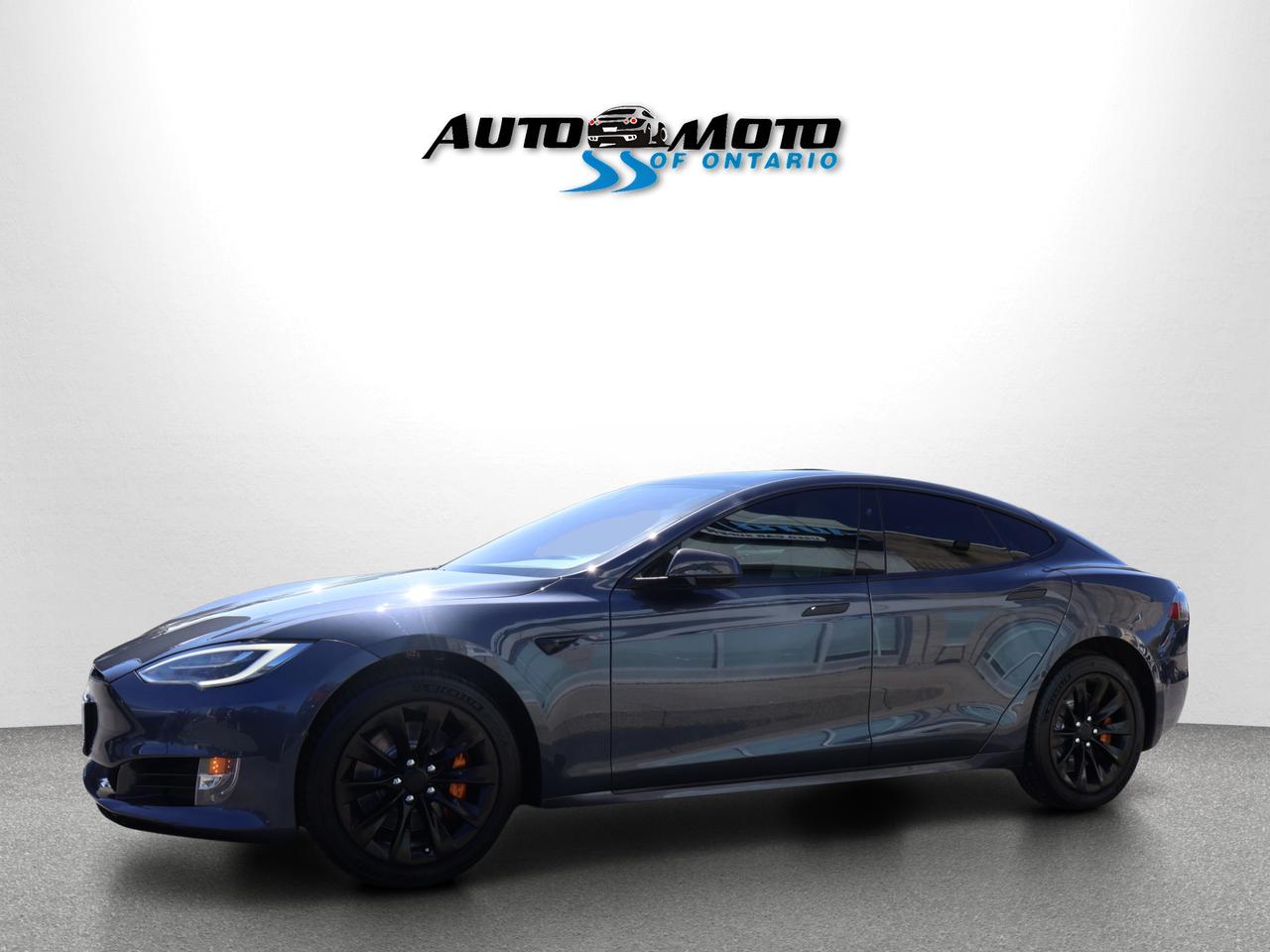 2019 Tesla Model S LONG RANGE AWD CERTIFIED *ACCIDENT FREE*WHITE INT* CAMERA NAV BLUETOOTH LEATHER HEATED SEATS PANO ROOF CRUISE ALLOYS Photo2