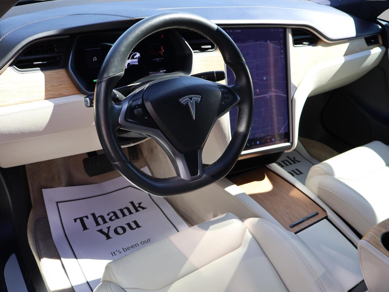 2019 Tesla Model S LONG RANGE AWD CERTIFIED *ACCIDENT FREE*WHITE INT* CAMERA NAV BLUETOOTH LEATHER HEATED SEATS PANO ROOF CRUISE ALLOYS Photo