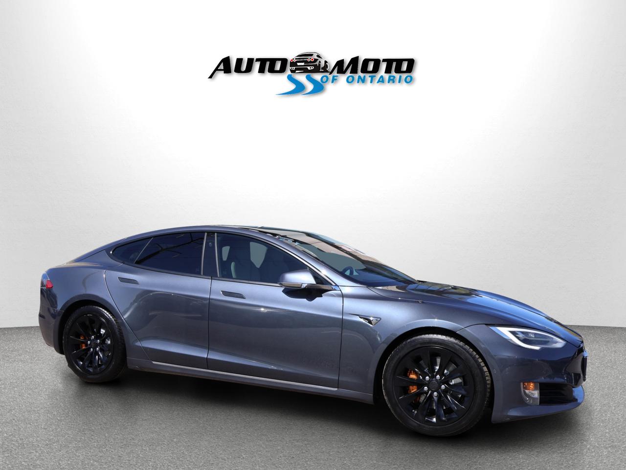 2019 Tesla Model S LONG RANGE AWD CERTIFIED *ACCIDENT FREE*WHITE INT* CAMERA NAV BLUETOOTH LEATHER HEATED SEATS PANO ROOF CRUISE ALLOYS Photo