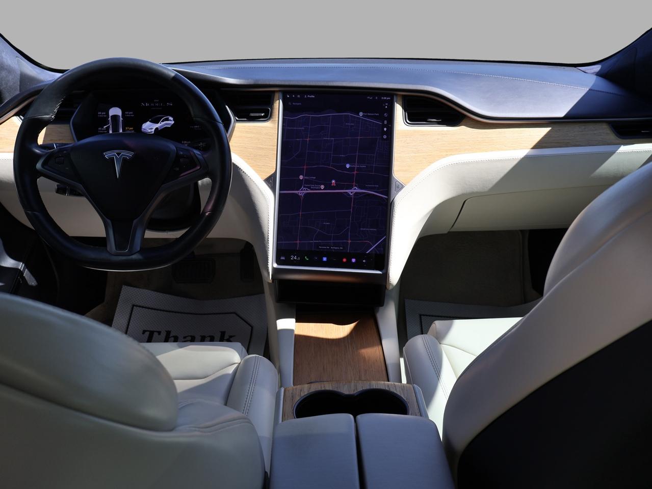 2019 Tesla Model S LONG RANGE AWD CERTIFIED *ACCIDENT FREE*WHITE INT* CAMERA NAV BLUETOOTH LEATHER HEATED SEATS PANO ROOF CRUISE ALLOYS Photo