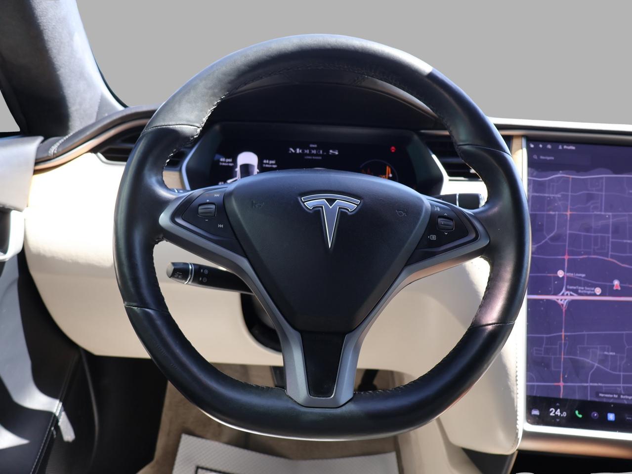 2019 Tesla Model S LONG RANGE AWD CERTIFIED *ACCIDENT FREE*WHITE INT* CAMERA NAV BLUETOOTH LEATHER HEATED SEATS PANO ROOF CRUISE ALLOYS Photo