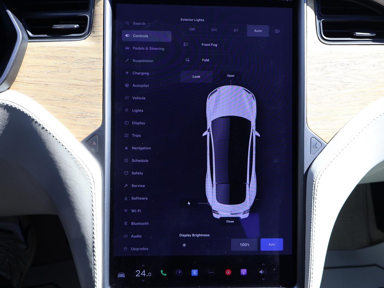 2019 Tesla Model S LONG RANGE AWD CERTIFIED *ACCIDENT FREE*WHITE INT* CAMERA NAV BLUETOOTH LEATHER HEATED SEATS PANO ROOF CRUISE ALLOYS Photo