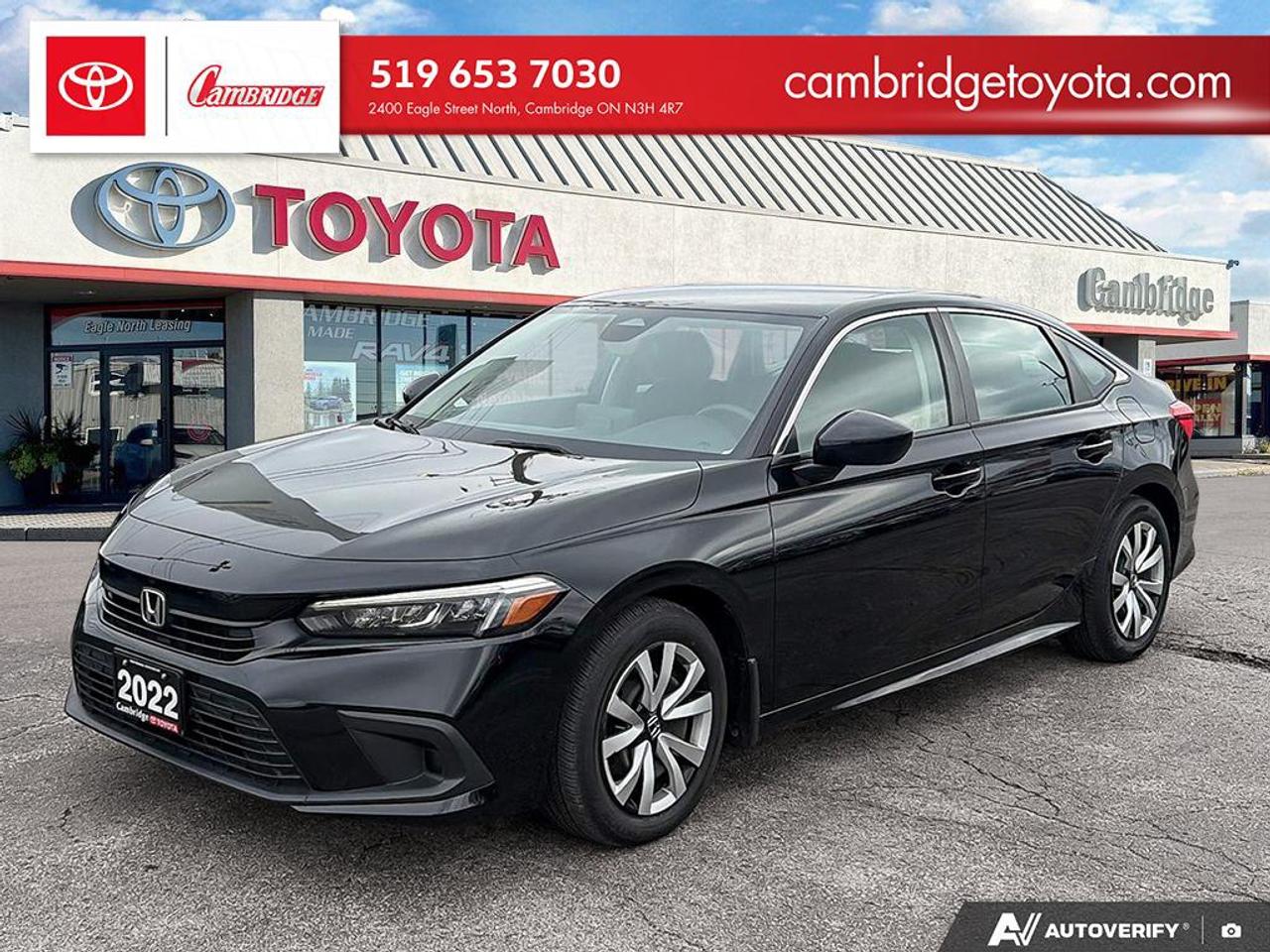 Used 2022 Honda Civic LX for sale in Cambridge, ON
