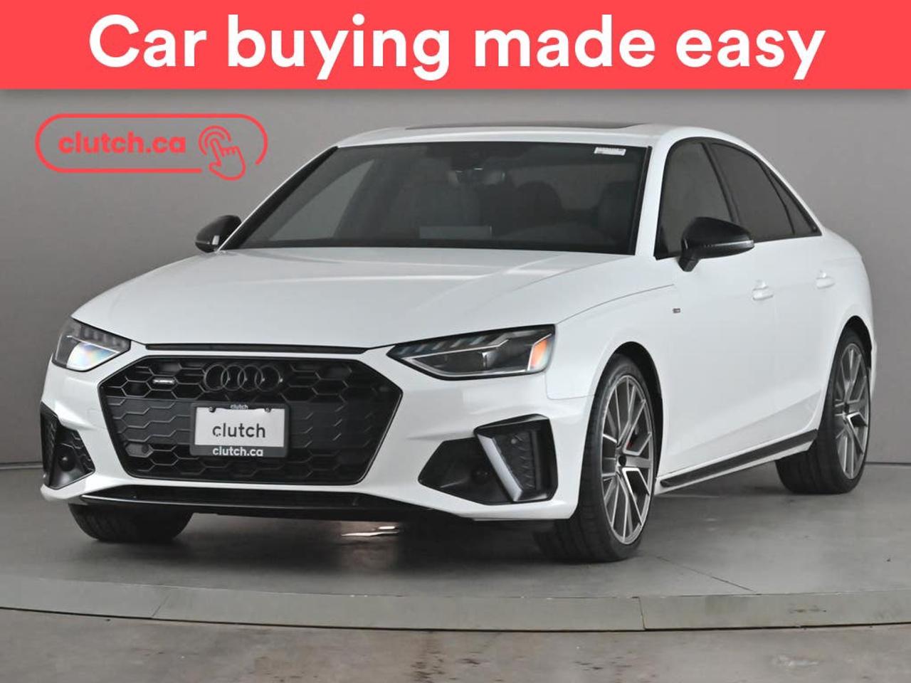 Lane Departure Warning, Blindspot Sensors, Forward Collision Mitigation and more!<br> <br>Clutch is the largest online used car retailer in Canada, delivering a seamless, hassle-free car-buying experience to drivers everywhere. Shop thousands of used cars online, get the right one delivered to your door, and enjoy peace of mind with our 10-Day Money-Back Guarantee. How sweet is that? To learn more, visit clutch.ca.<br> <br>The top features for this car include:<br> <br>Passive Keyless Entry<br>Lane Departure Warning<br>Blindspot Sensors<br>Forward Collision Mitigation<br>Rear Collision Warning<br>Rear Collision Mitigation<br>Rear Cross Traffic Alert<br>Pedestrian Detection<br>Heated Steering Wheel<br>One-Touch Windows<br>Rain Sensing Wipers<br>Rear Window Defroster<br>Sunroof<br>Hill Assistance<br>Automatic High Beams<br>Rear View Camera<br>Parking Sensors<br>Rear Parking Sensors<br>Power Driver Seat<br>Power Passenger Seat<br>Ambient Lighting<br>Apple CarPlay<br>Auto Stop/Start<br>Electric Parking Brake<br>Painted Calipers<br>Brake Assist<br>Cornering Lights<br>Auto Dimming Rearview Mirror<br>Front Heated Seats<br>Power Lumbar Support<br>Folding Rear Seats<br>Driver Seat Memory System<br>Climate Control<br>Dual Zone Front Climate Control<br>Rear Climate Control<br>Rear Climate Vents<br>Speed-Sensitive Volume<br>Bluetooth Music<br>Touchscreen Display<br>GPS Navigation<br>Cruise Control<br>Integrated Garage Door Opener<br>12V Outlet<br>Hands Free Device Connectivity<br>USB Input<br>Keyless Entry<br>Push Button Start<br> <br>Seamless home delivery - Delivery to your door in a matter of days. Available on select packages.<br> <br>Try it out for 10 days - If you do not like it, we will take it back. <br> <br>Quality assured - All cars go through our rigorous 210-point inspection and reconditioning process.<br> <br>Peace of mind - Warranty and protection plans available.<br> <br>Haggle-free - No haggling or hard sells.<br> <br>100% Transparency - Full inspection reports on every car, including high-res photography and a free Carfax report.<br> <br>Listed price is for cash purchase only and does not include taxes, Shipping Fees (if applicable), Delivery Fees (if applicable), government licensing fees.<br> <br>Previous Provincial Registrations:<br>Ontario<br> <br>Stock # 100656