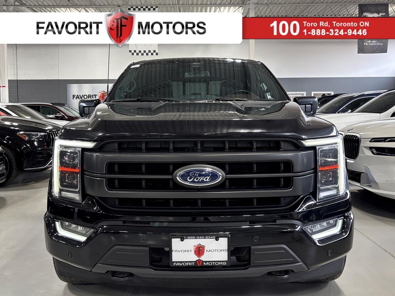 Used 2022 Ford F-150 LARIAT|V8|4WD|SUPERCREW|NAV|BROWNLEATHER|PANOROOF| for sale in North York, ON