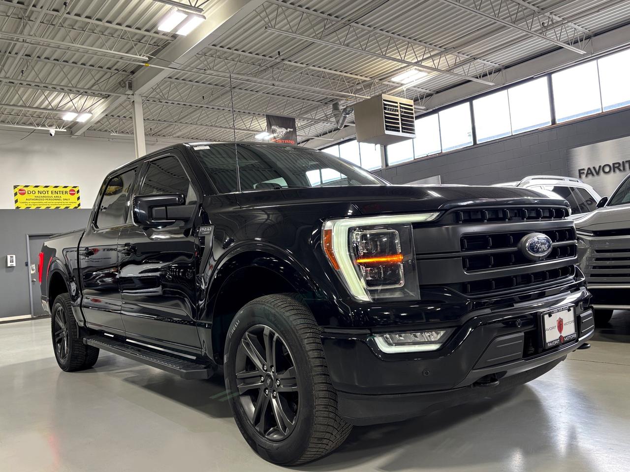 2022 Ford F-150 LARIAT|V8|4WD|SUPERCREW|NAV|BROWNLEATHER|PANOROOF| Photo