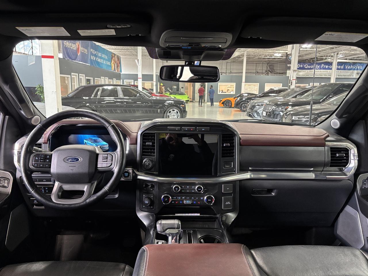 2022 Ford F-150 LARIAT|V8|4WD|SUPERCREW|NAV|BROWNLEATHER|PANOROOF| Photo