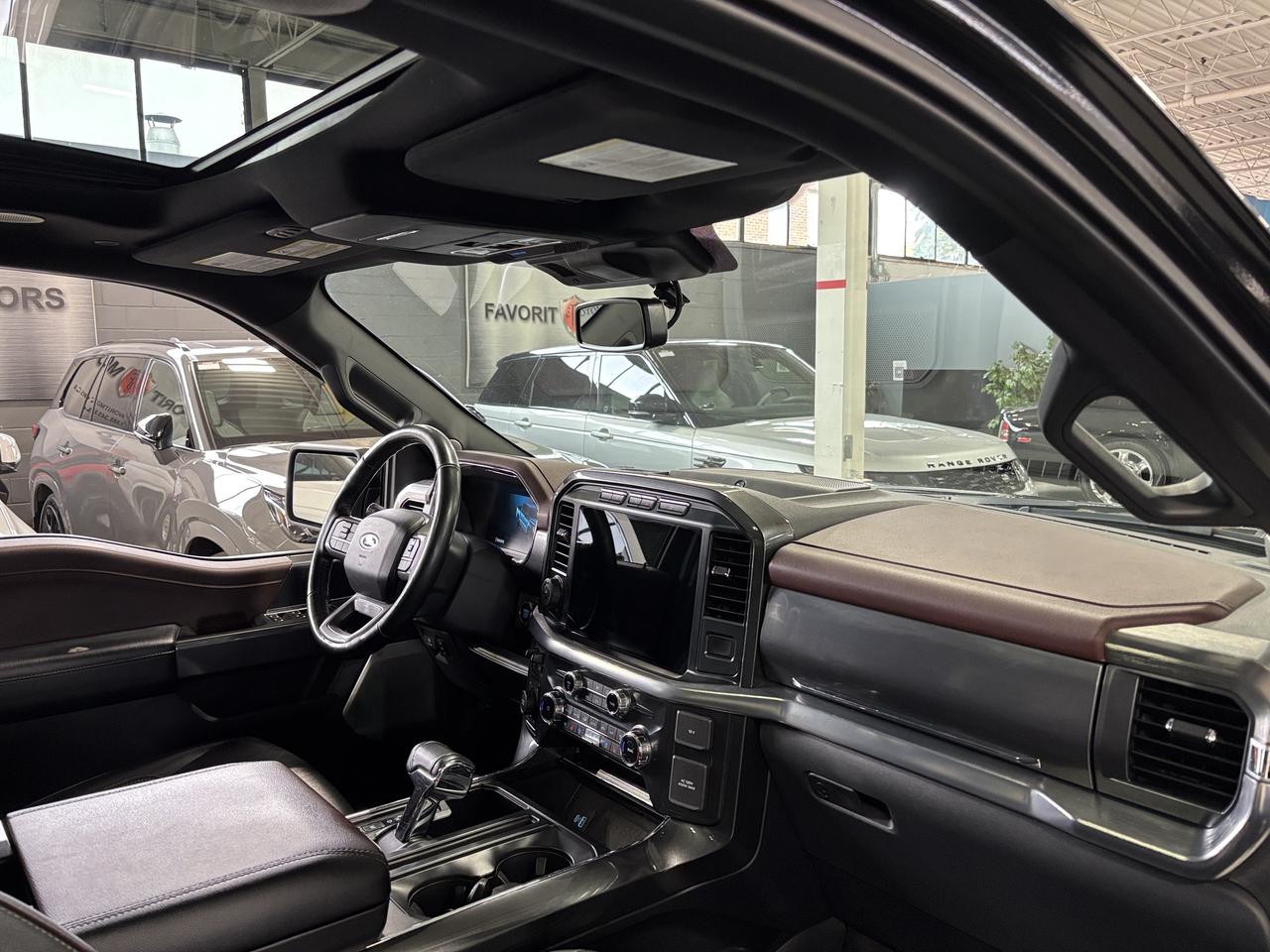 2022 Ford F-150 LARIAT|V8|4WD|SUPERCREW|NAV|BROWNLEATHER|PANOROOF| Photo