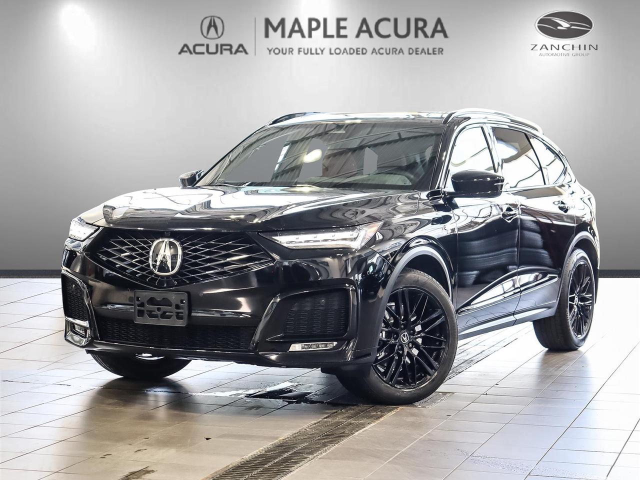 Navigation System, Panoramic Sunroof, 2-ways remote starter, Bluetooth, Remote Start, Lane Departure, Market Value Pricing, Not a Rental, Local Trade, 30 Day 1,000km safety related and 90 Day 5,000 km engine and transmission warranty, Acura Certified Vehicles come with an Acura 7 yrs / 160,000 km Certified Warranty., ** All vehicles are all in priced, No additional fees are applied., Red Leather, 4-Wheel Disc Brakes, AcuraLink Subscription Services, Alloy wheels, Auto tilt-away steering wheel, Automatic temperature control, Dual front side impact airbags, Electronic Stability Control, Front anti-roll bar, Front fog lights, Front reading lights, Occupant sensing airbag, Passenger door bin, Power driver seat, Power windows, Premium audio system: Acura/ELS Studio 3D, Rain sensing wipers, Security system, Steering wheel memory.

Recent Arrival! 2025 Acura MDX Elite SH-AWD
SH-AWD 3.5L V6 24V SOHC i-VTEC 10-Speed Automatic AWD


CARFAX Canada No Reported Accidents CARFAX Canada One Owner


** All vehicles are all in priced, No additional fees are applied. Buying an used vehicle from Maple Acura is always a safe investment. We know you want to be confident in your choice and we want you to be fully satisfied. Thats why ALL our used vehicles come with our limited warranty peace of mind package included in the price. No questions, no discussion - 30 days or 1,000 km safety related warranty 90 days or 5,000 kilometre powertrain coverage. From the day you pick up your new car you can rest assured that we have you covered.