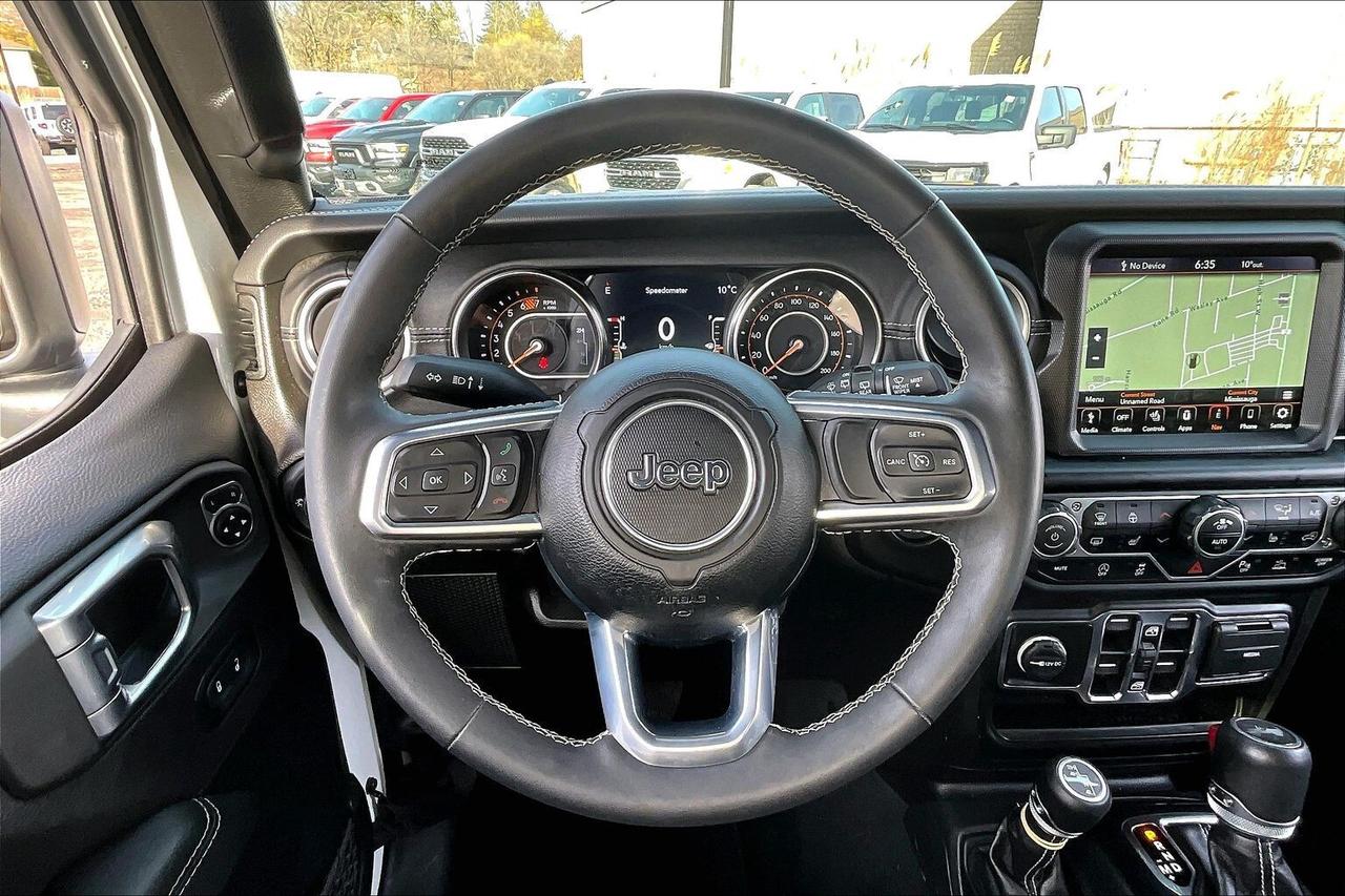2023 Jeep Wrangler Sahara V6 |SkyTop |McKinley Leather |BlindSpot|4X4 Photo4