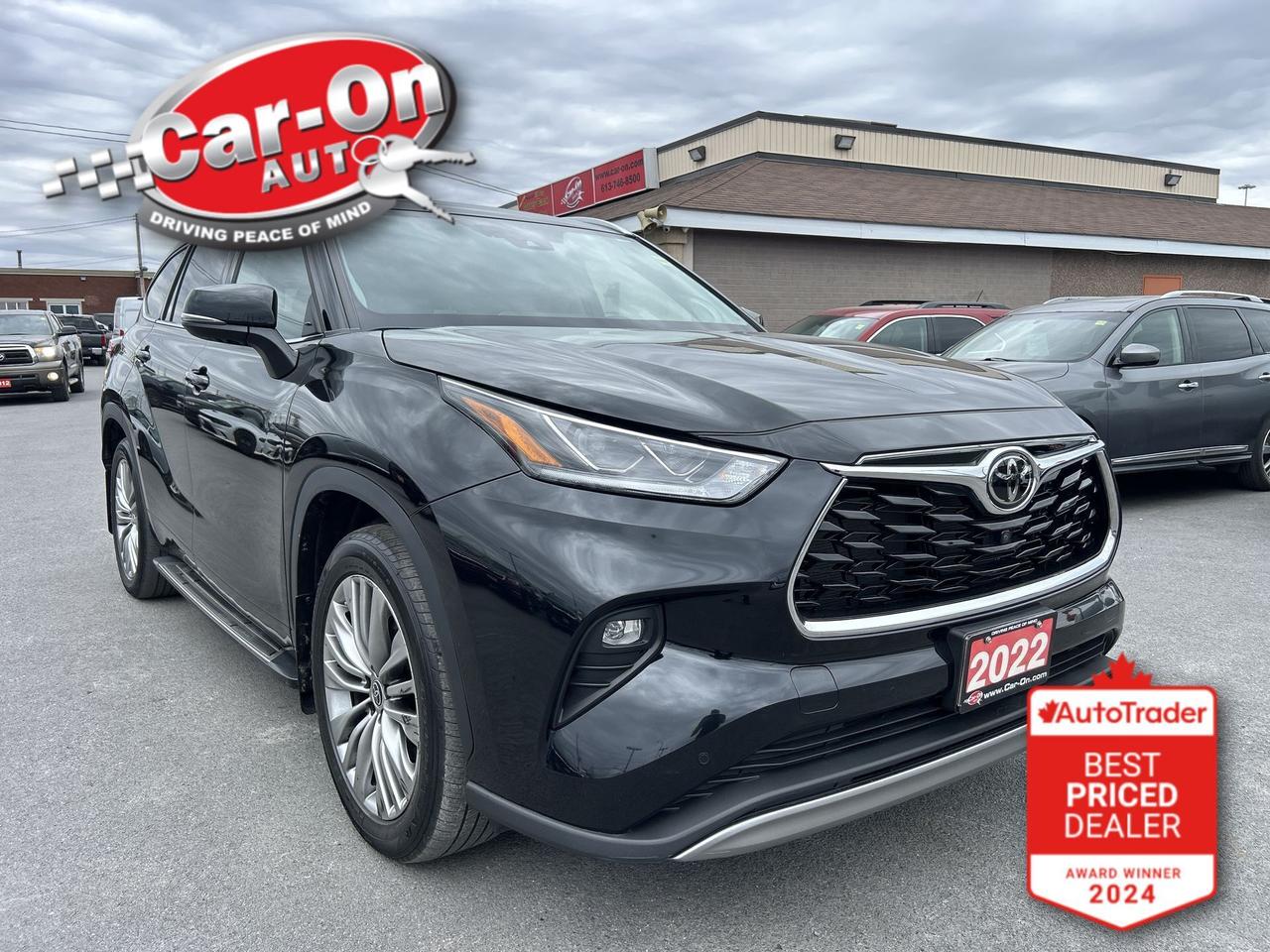 2022 Toyota Highlander PLATINUM AWD | 7-PASS | LEATHER | PANO ROOF | HUD Photo