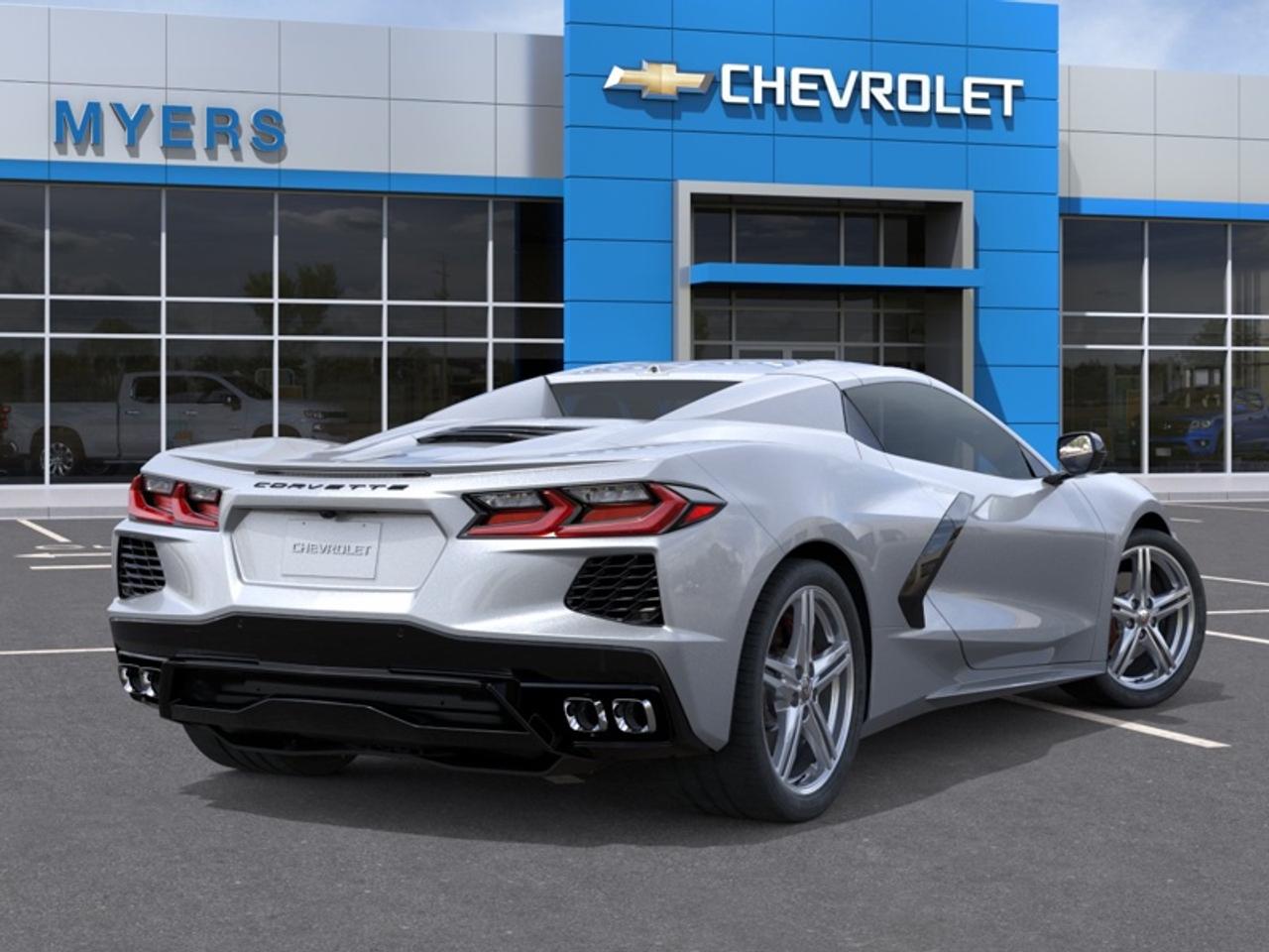 2026 Chevrolet Corvette Stingray Convertible  1LT, 20" 5 SPOKE ALLOYS, BLADE SILVER Photo3