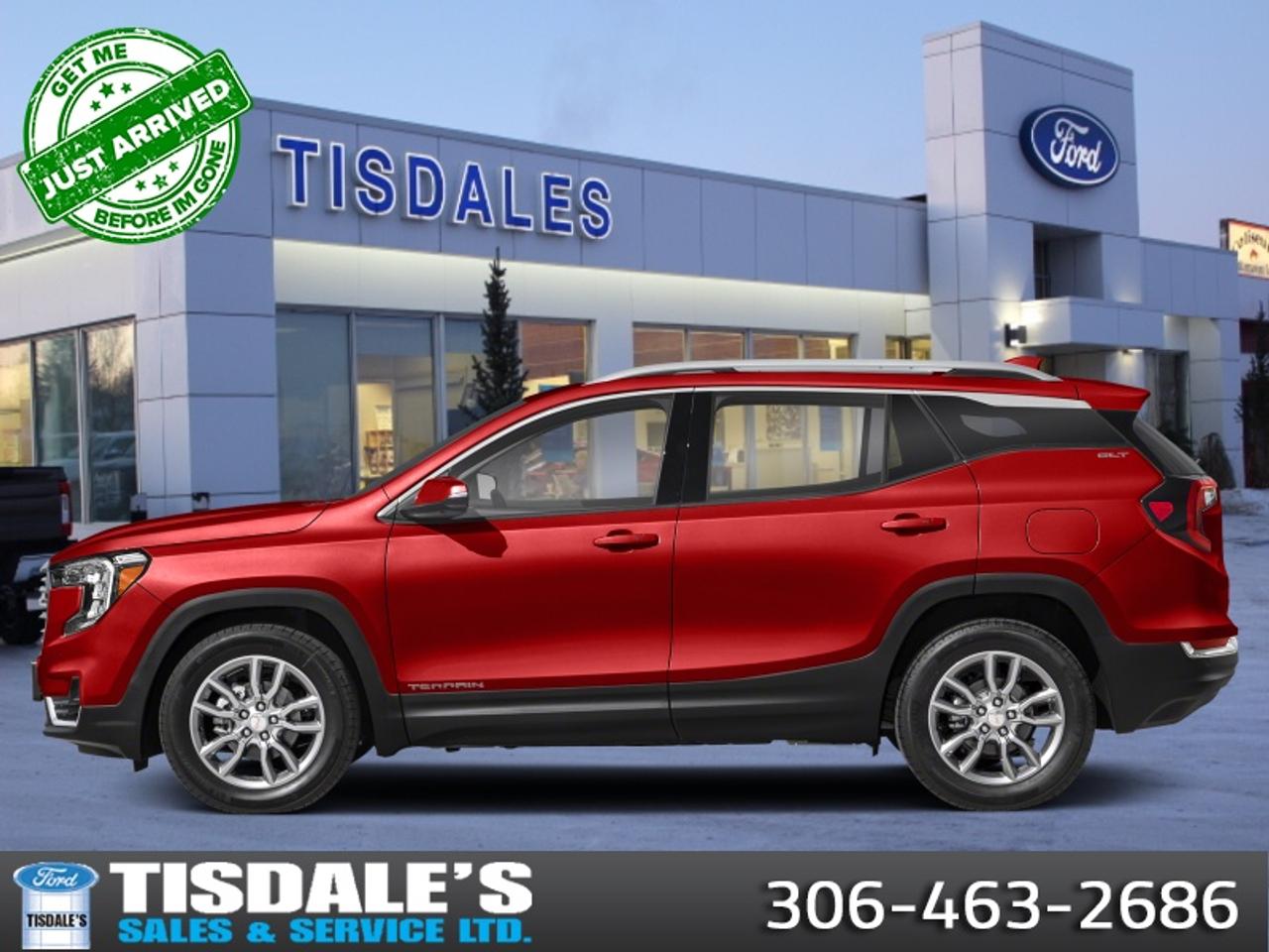 Used 2023 GMC Terrain SLT  - Leather Seats -  Power Liftgate for sale in Kindersley, SK