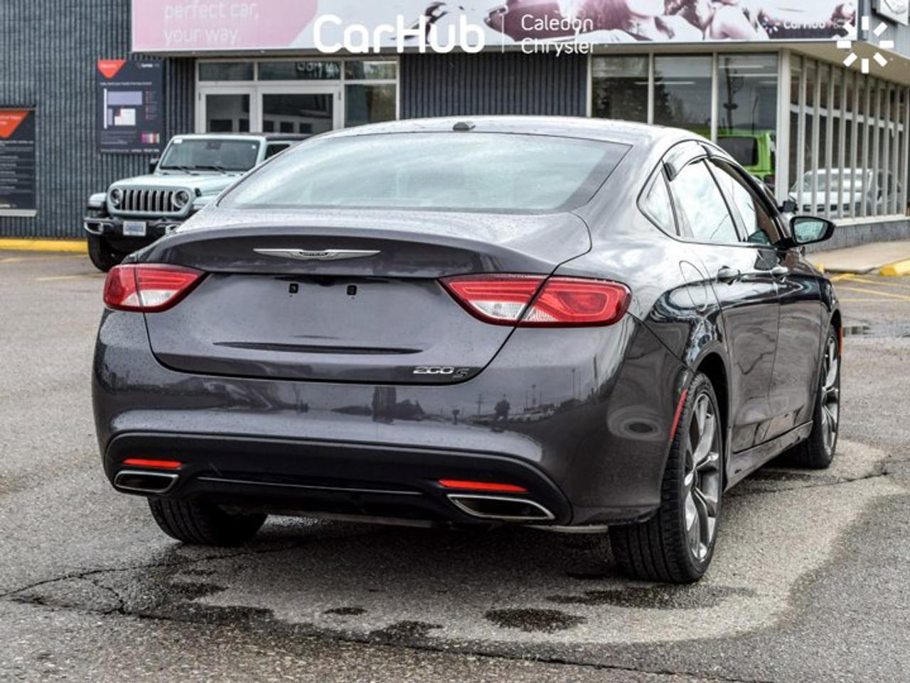 2016 Chrysler 200 S AWD Leather Heated Front Seats Bluetooth Remote Start Alloy Rims Photo