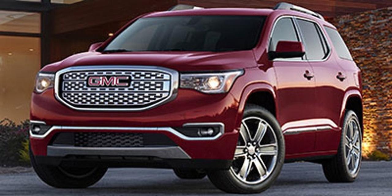 Check out this 2019 GMC Acadia Denali **New Arrival** . Its Automatic transmission and Gas V6 3.6L/ engine will keep you going. This GMC Acadia comes equipped with these options: ENGINE, 3.6L V6, SIDI, DOHC with Variable Valve Timing (VVT) (310 hp [231.1 kW] @ 6600 rpm, 271 lb-ft of torque @ 5000 rpm [365.9 N-m]) (STD), Wipers, front intermittent with washers, Wiper, rear intermittent with washer, Wheels, 4 - 20 x 8.0 (50.8 cm x 20.3 cm) polished aluminum, Wheel, spare, 18 x 4.5 (45.7 cm x 11.4 cm) steel, Universal Home Remote includes garage door opener, 3-channel programmable, Tool kit, road emergency, Tires, P235/55R20 all-season, H-rated, blackwall, Tire, compact spare, T135/70R18, blackwall, and Tire Pressure Monitoring System with Tire Fill Alert. See it for yourself at Capital Ford Lincoln Winnipeg, 555 Empress St, Winnipeg, MB R3G3H1.