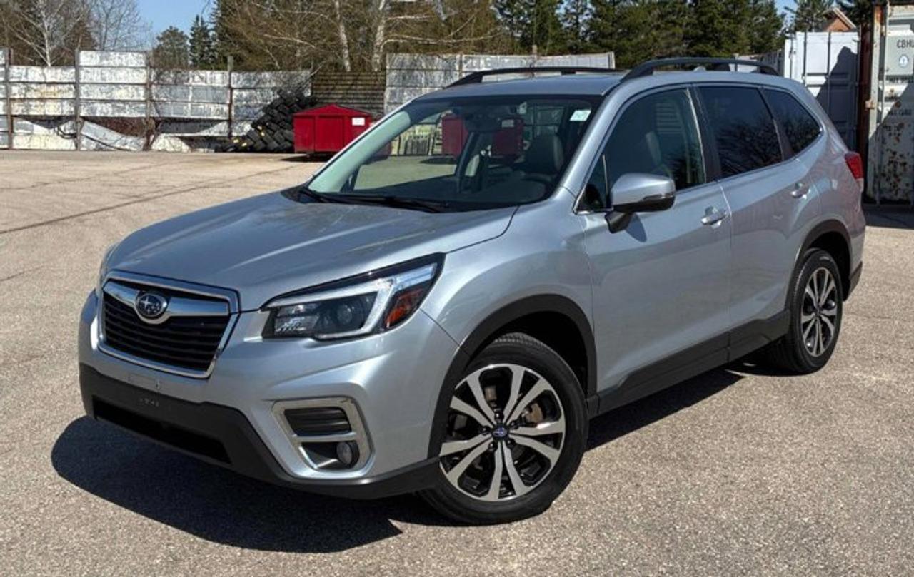 2021 Subaru Forester Limited | Leather | Sunroof | Nav | Heated Wheel + Seats | Adaptive Cruise + More ! Photo0