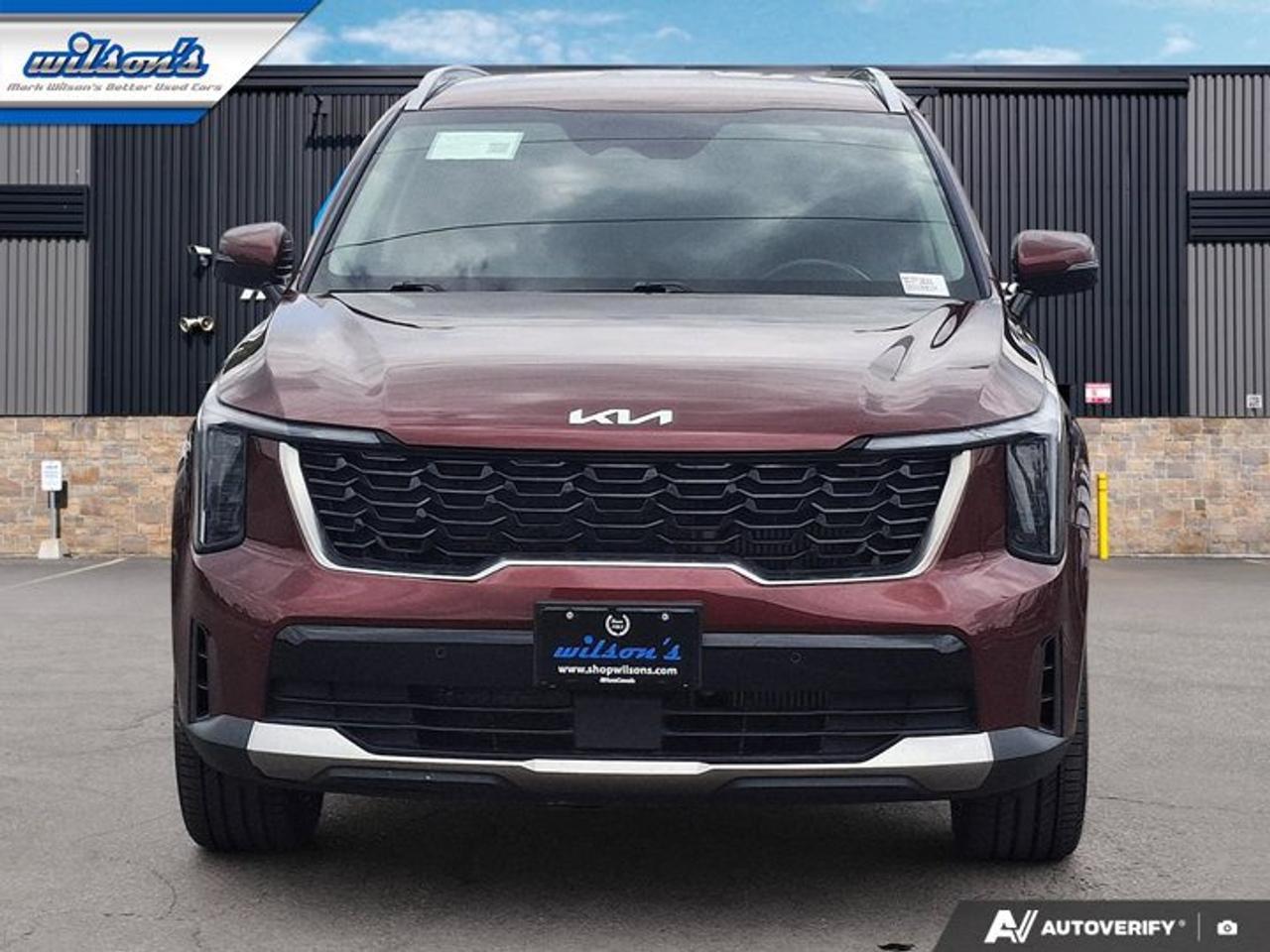 2025 Kia Sorento EX AWD | 6 Passenger | Leather | Heated Seats + Steering | Blind Spot | Lane Keep | and More ! Photo