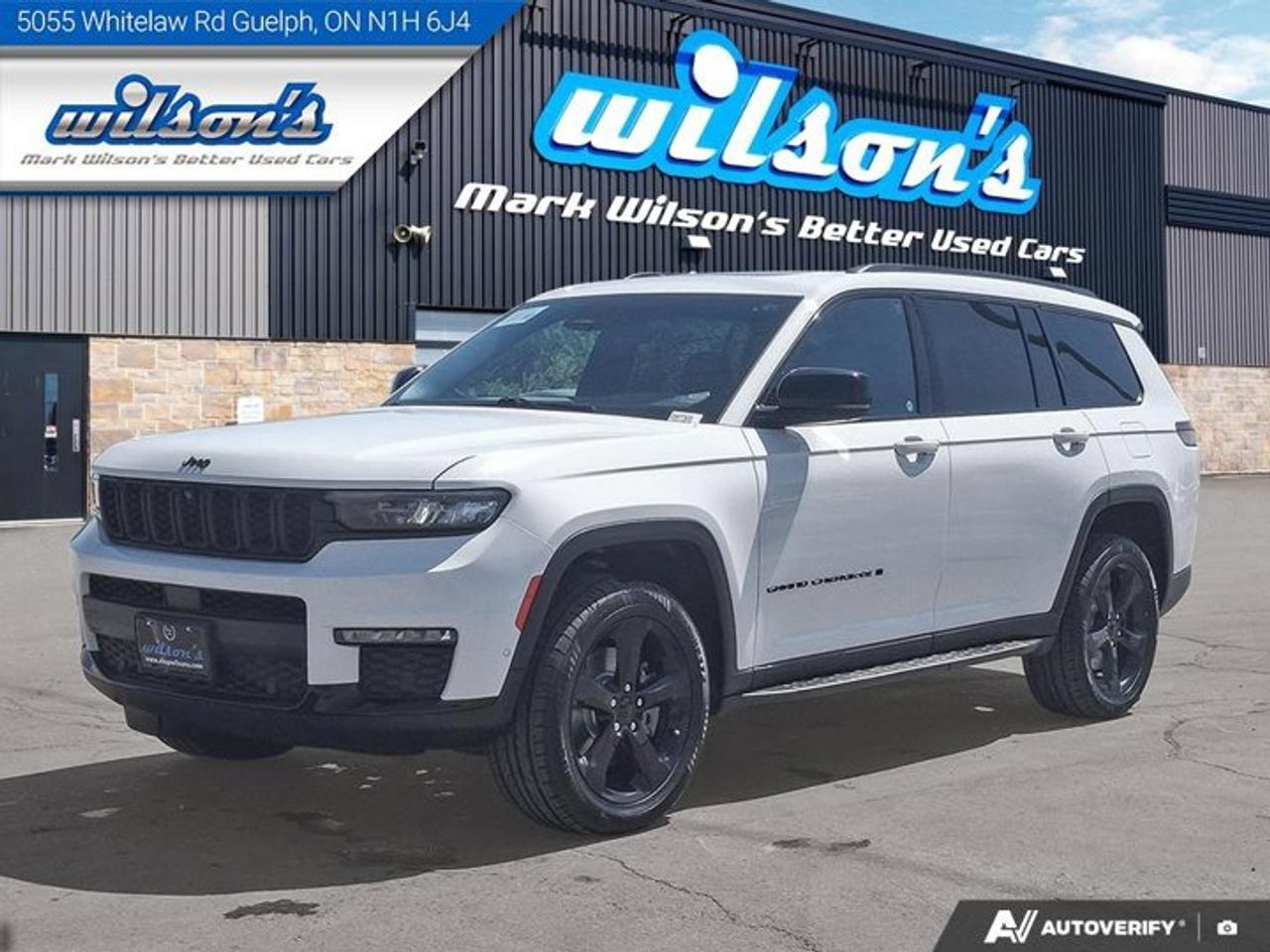 2024 Jeep Grand Cherokee L Limited | Black Appearance | Leather | Pano Roof | Heated + Ventilated Seats | and Much More ! Photo0
