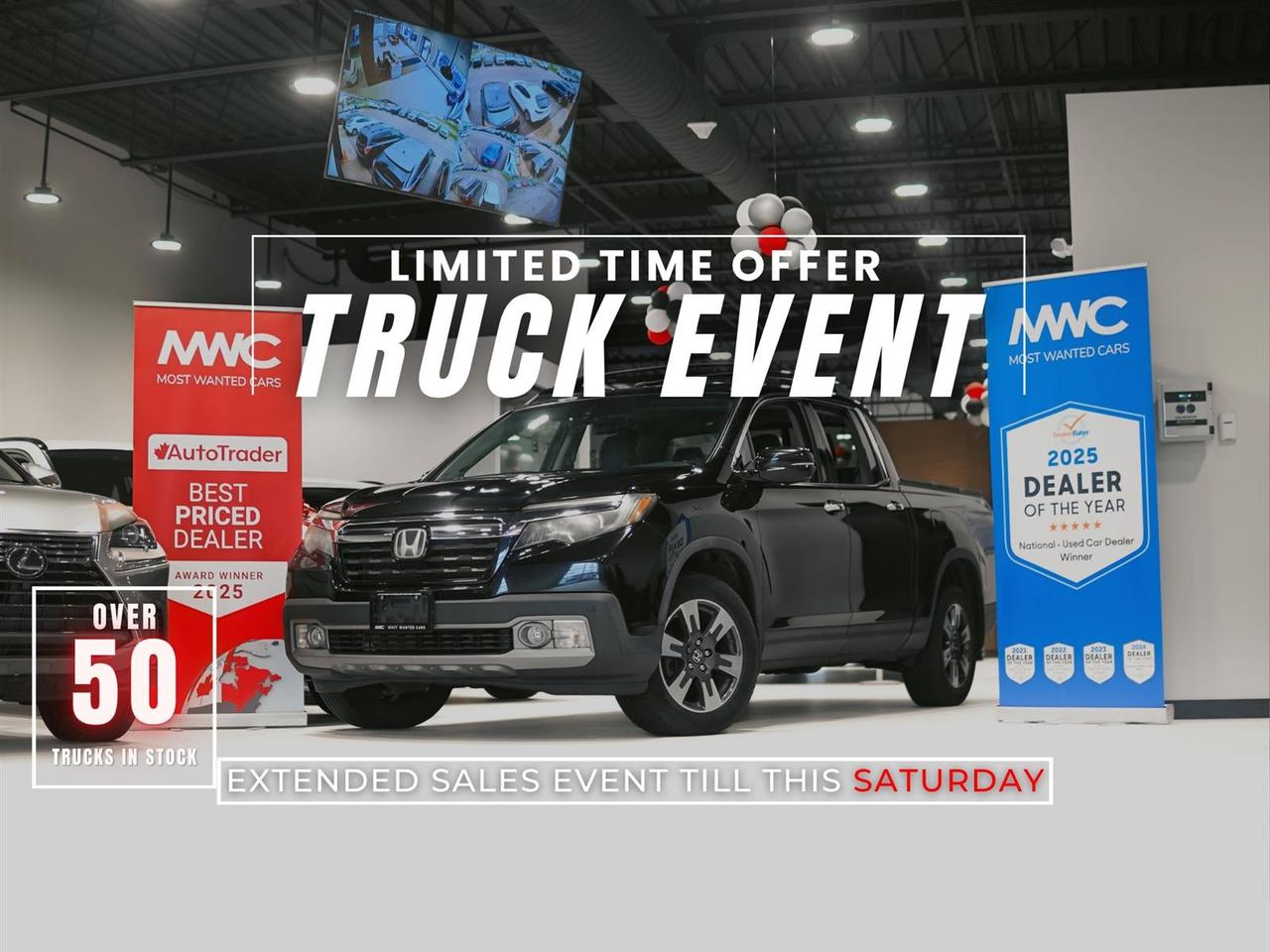 2017 Honda Ridgeline TOURING AWD | NAV | LEATHER | SUNROOF Photo