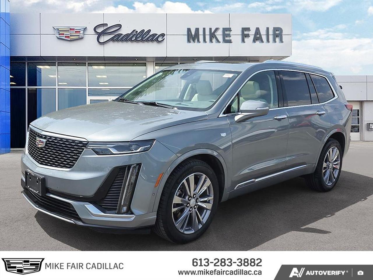 Used 2023 Cadillac XT6 Premium Luxury ONE OWNER! AWD with Driver Selector Mode, Memory Package, Front Bucket Leather Seating Surfaces for sale in Smiths Falls, ON