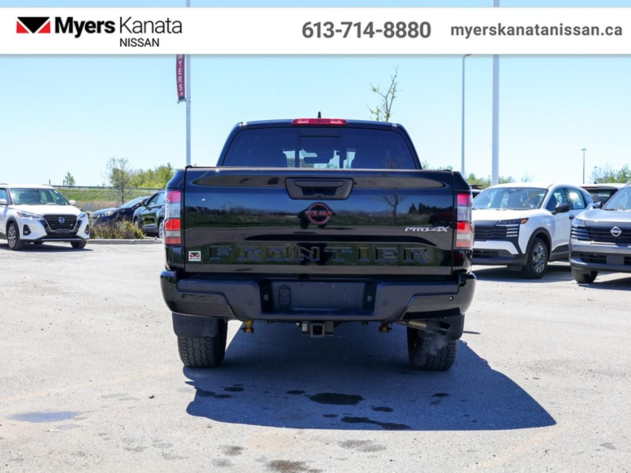 2023 Nissan Frontier Crew Cab PRO-4X  -  Navigation - $334 B/W Photo