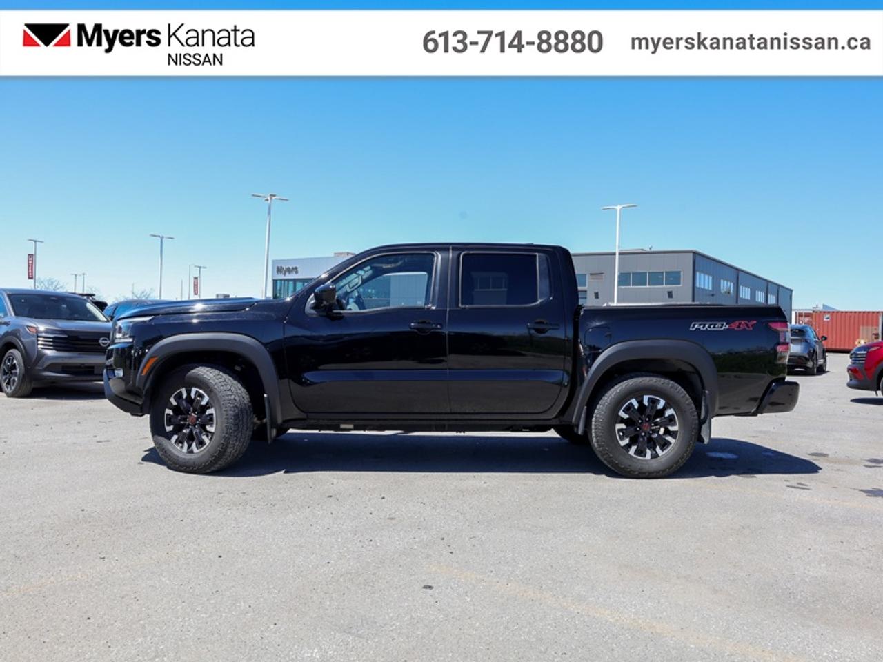 2023 Nissan Frontier Crew Cab PRO-4X  -  Navigation - $334 B/W Photo