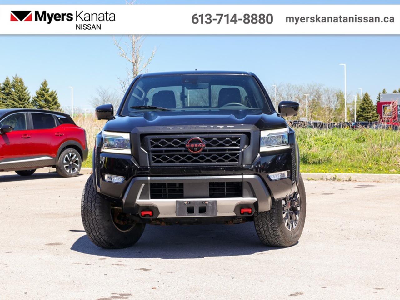 2023 Nissan Frontier Crew Cab PRO-4X  -  Navigation - $334 B/W Photo
