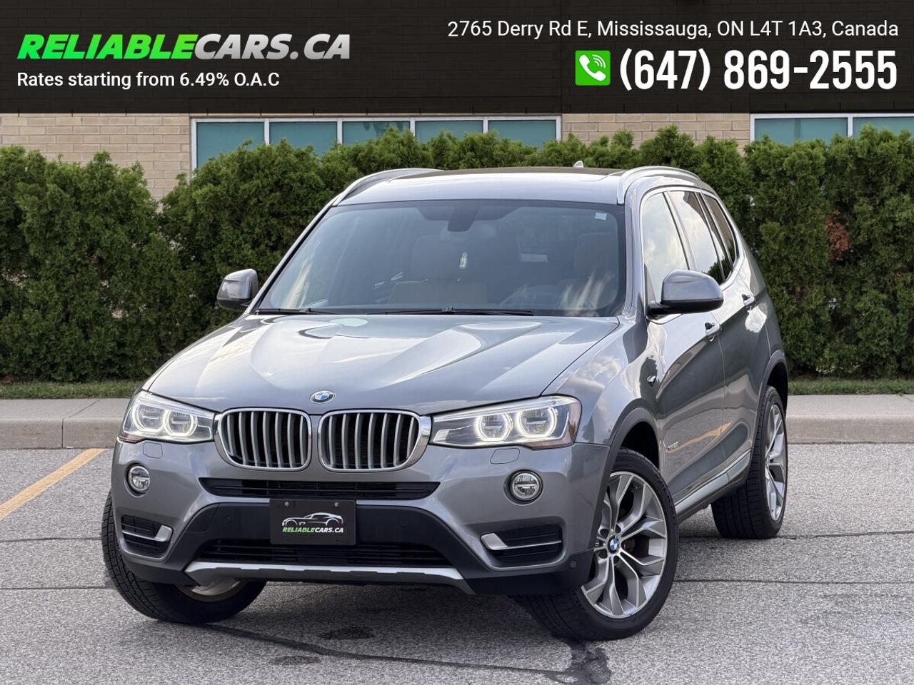 2016 BMW X3 xDrive28i | TECH PKG | No-Accident | HUD Photo0