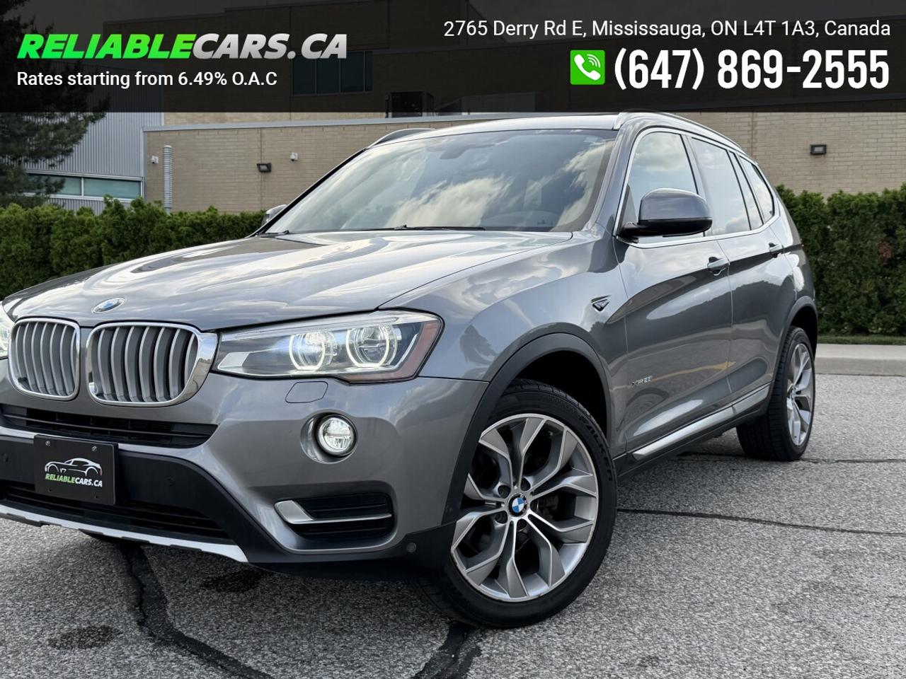 2016 BMW X3 xDrive28i | TECH PKG | No-Accident | HUD Photo