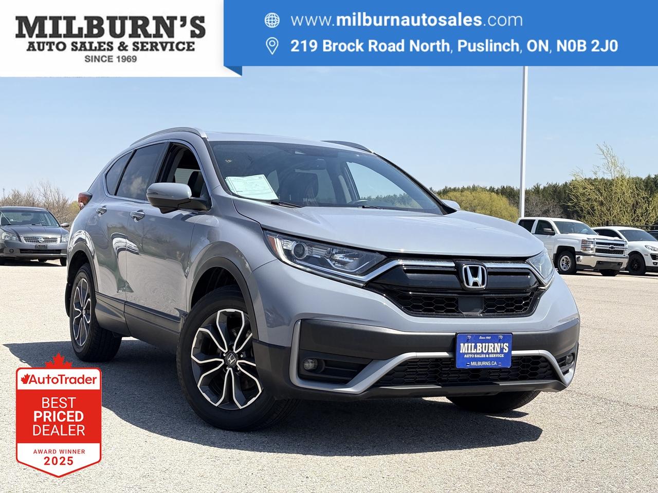 2022 Honda CR-V EX-L AWD   Sunroof   Leather   Heated Seats Photo0
