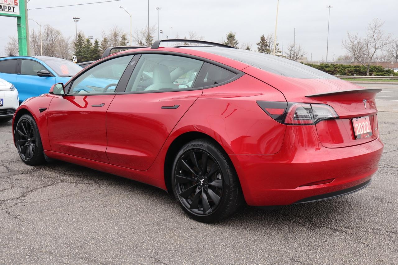 2022 Tesla Model 3 Long Range   Dual Motor   No Accident   White Inte Photo4