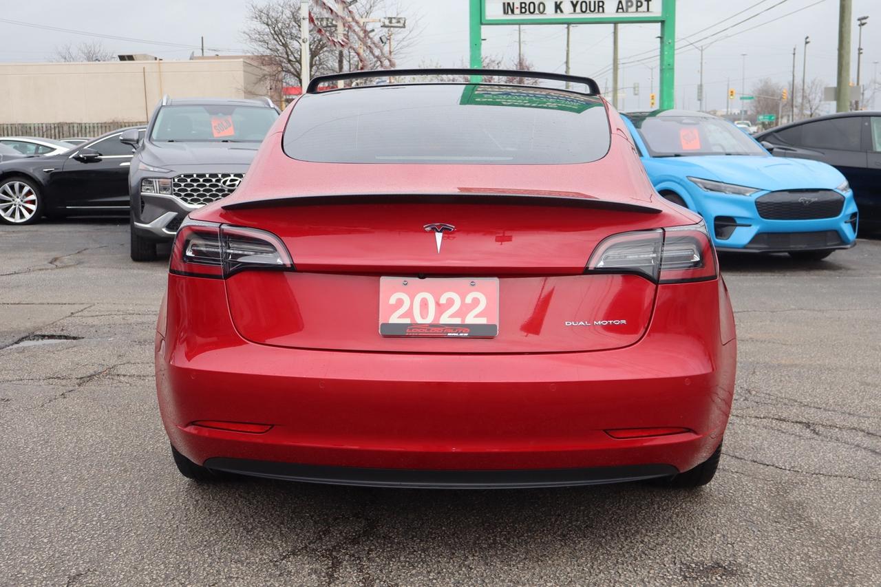 2022 Tesla Model 3 Long Range   Dual Motor   No Accident   White Inte Photo