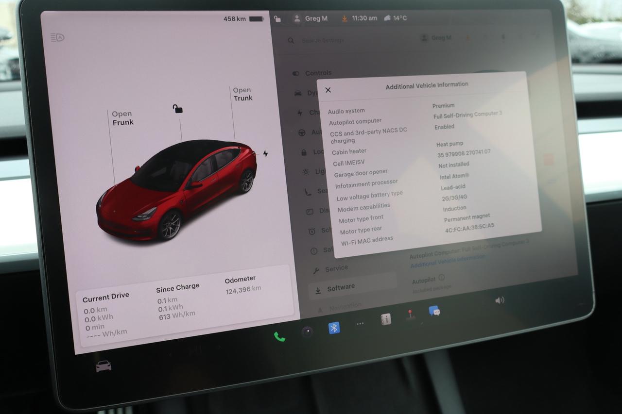 2022 Tesla Model 3 Long Range   Dual Motor   No Accident   White Inte Photo