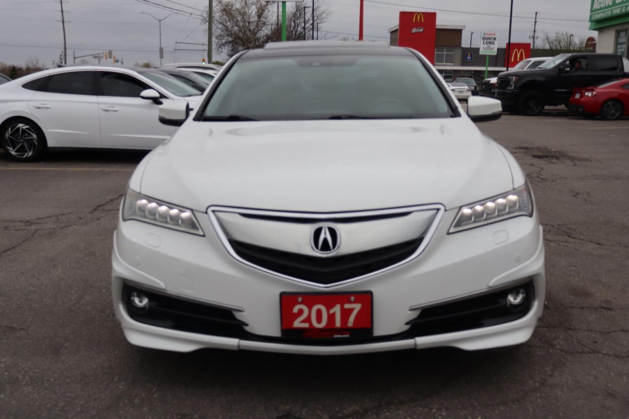 2017 Acura TLX SH-AWD TECH w/Advance Package Brown Interior Photo