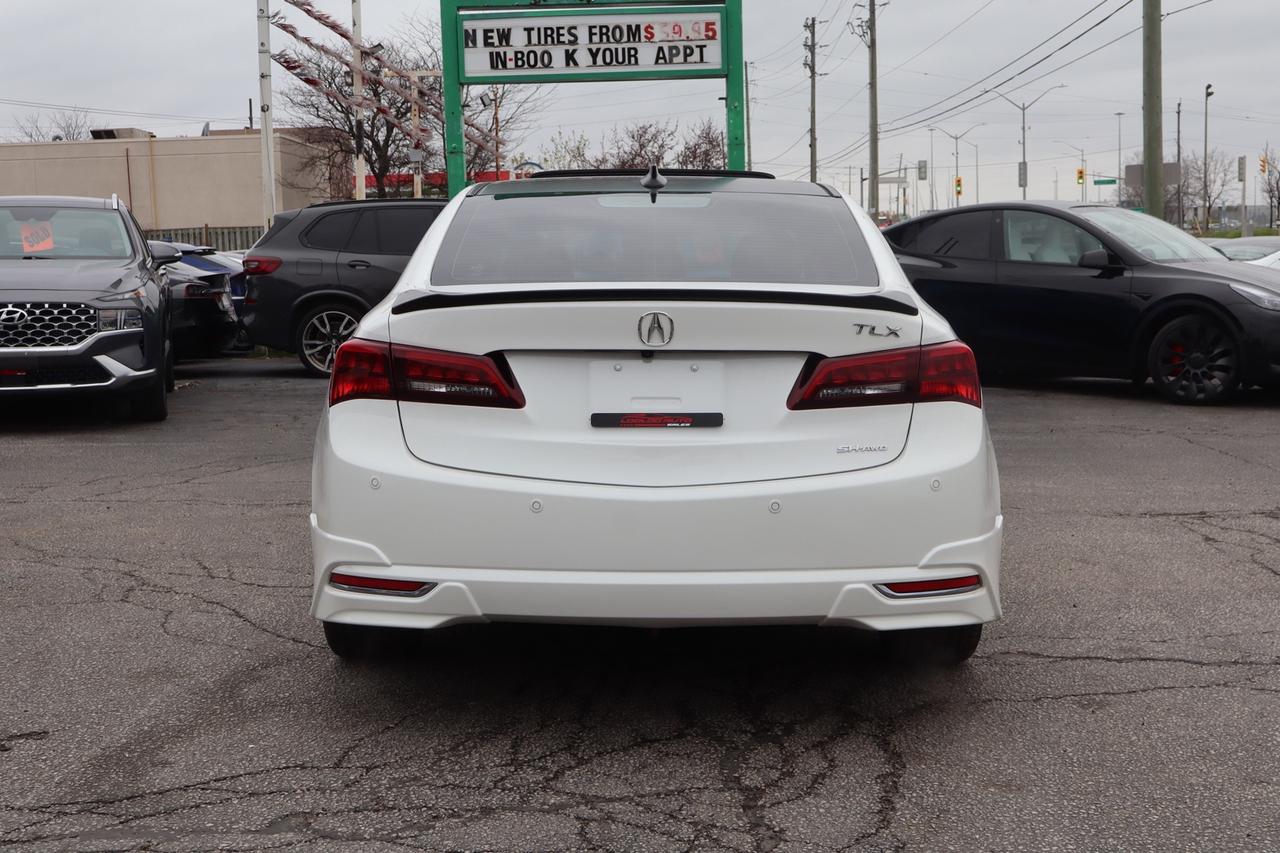 2017 Acura TLX SH-AWD TECH w/Advance Package Brown Interior Photo