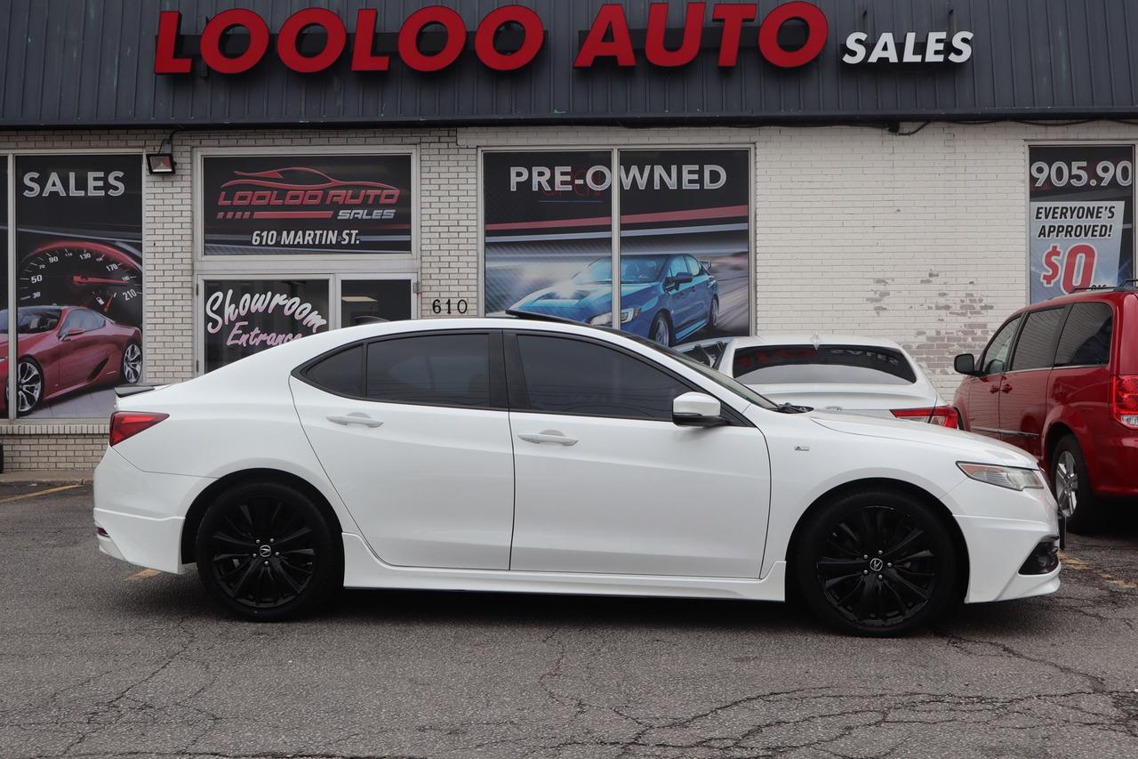 2017 Acura TLX SH-AWD TECH w/Advance Package Brown Interior Photo