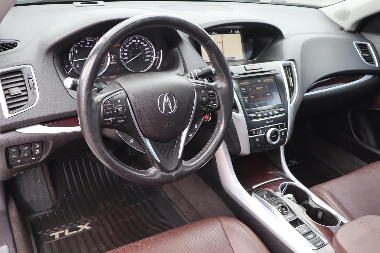 2017 Acura TLX SH-AWD TECH w/Advance Package Brown Interior Photo