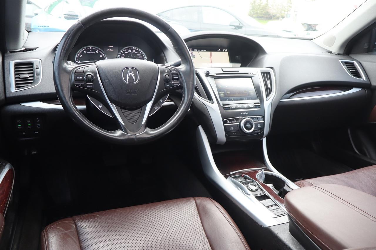 2017 Acura TLX SH-AWD TECH w/Advance Package Brown Interior Photo