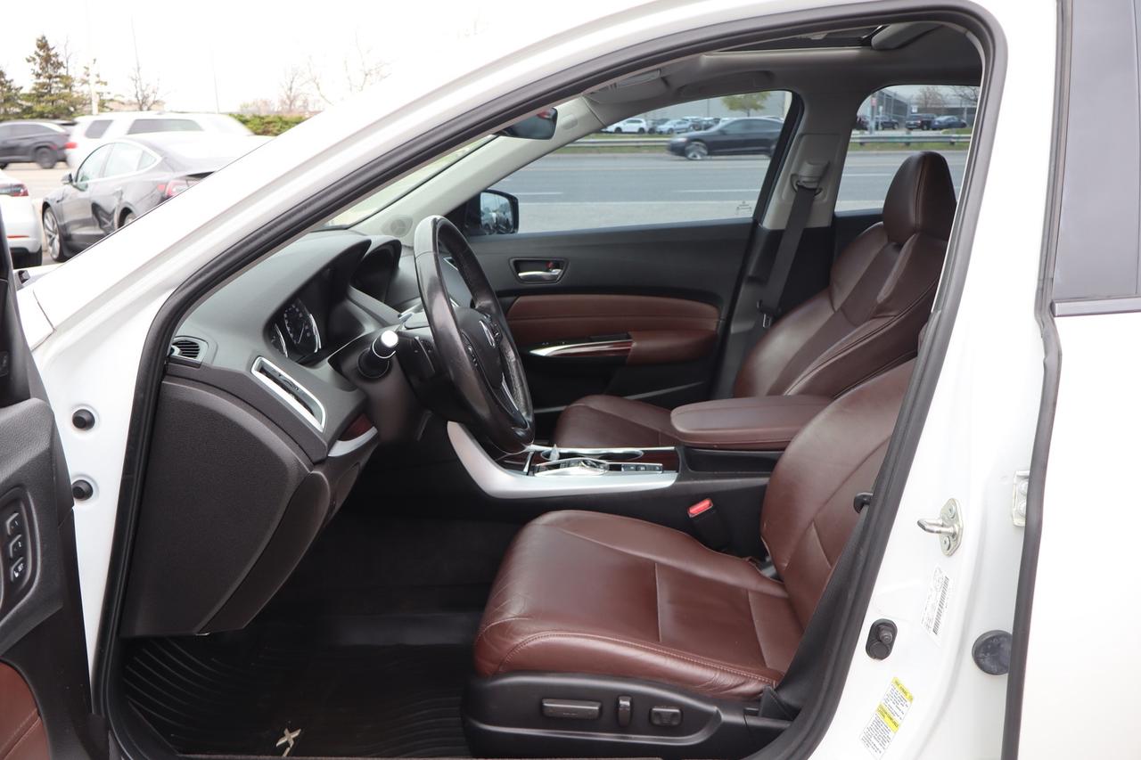 2017 Acura TLX SH-AWD TECH w/Advance Package Brown Interior Photo