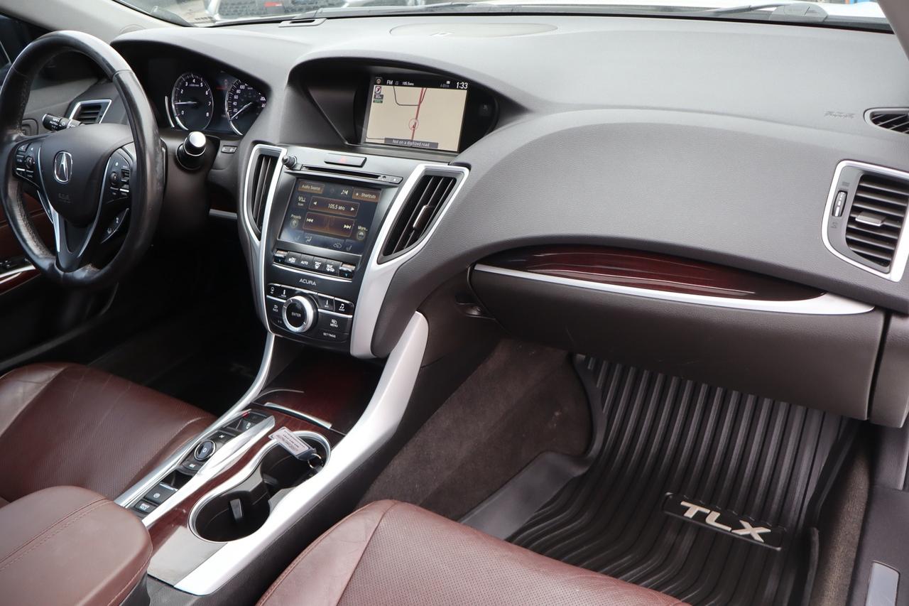 2017 Acura TLX SH-AWD TECH w/Advance Package Brown Interior Photo