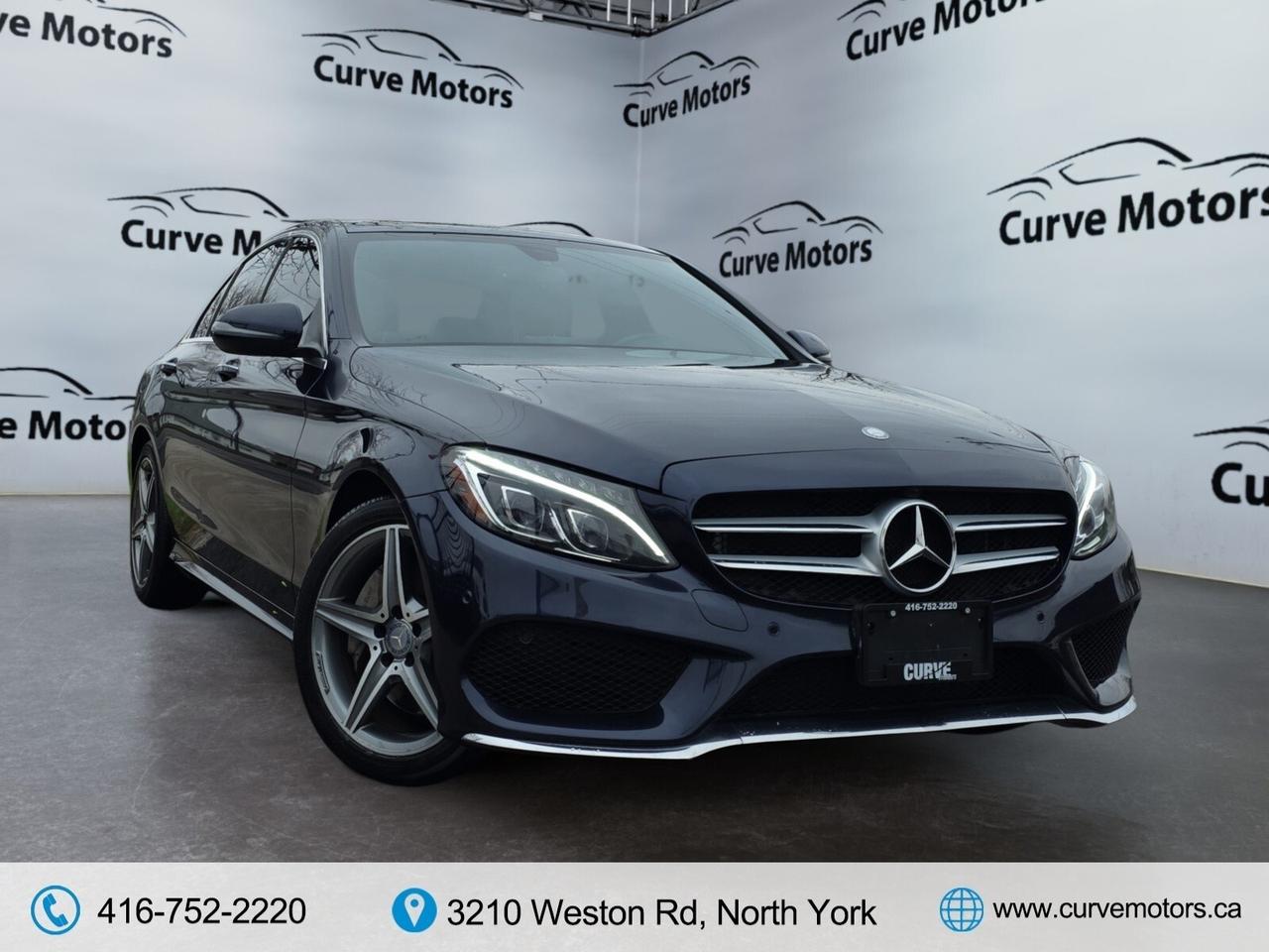 2016 Mercedes-Benz C-Class C 300 4MATIC AMG PKG * NAVIGATION / CAMERA / PANOR Photo0