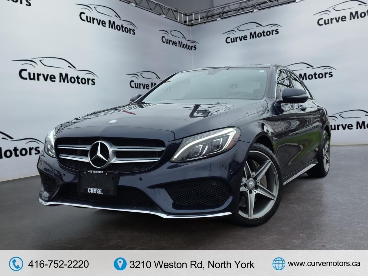 2016 Mercedes-Benz C-Class C 300 4MATIC AMG PKG * NAVIGATION / CAMERA / PANOR Photo2