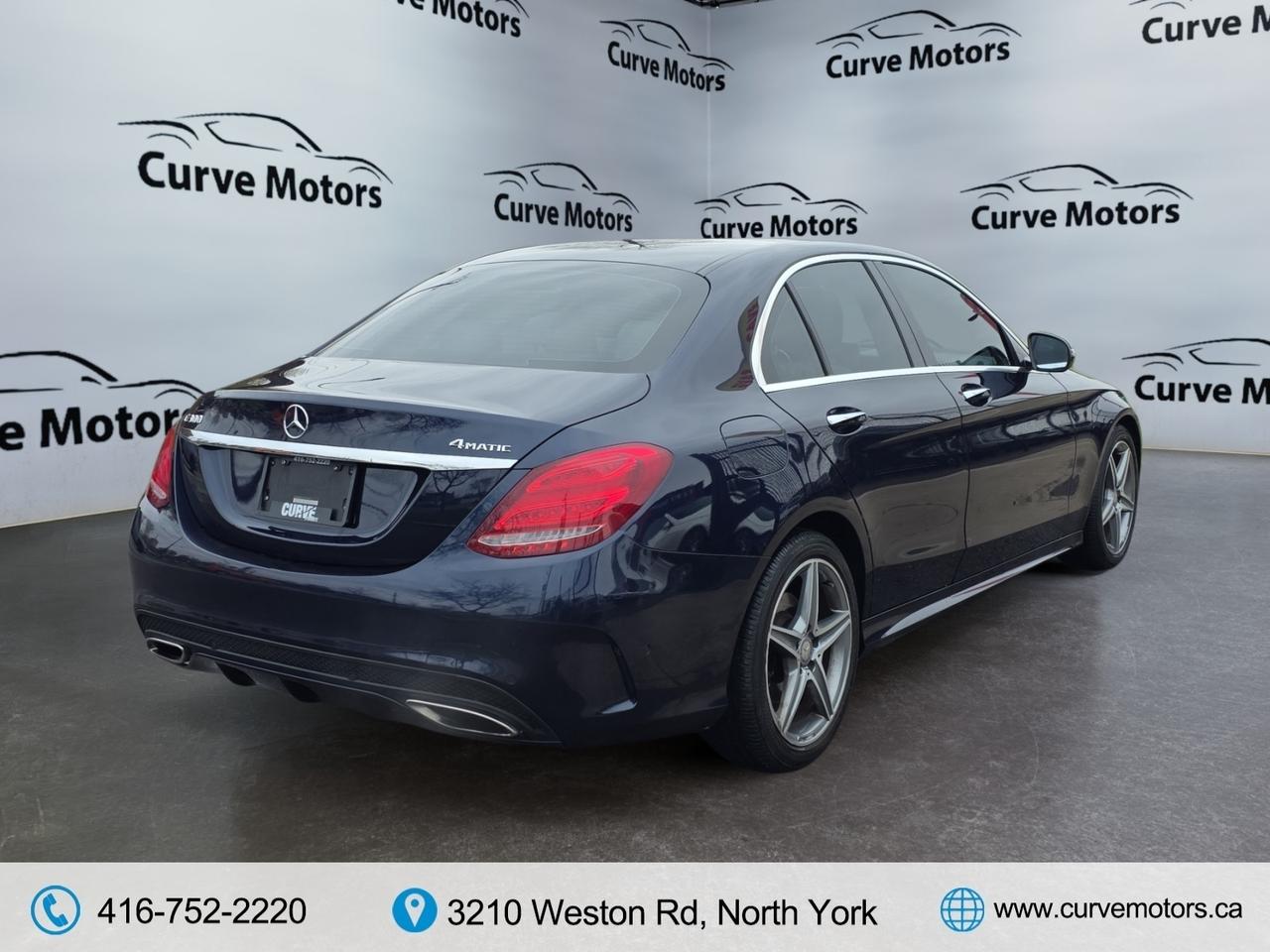 2016 Mercedes-Benz C-Class C 300 4MATIC AMG PKG * NAVIGATION / CAMERA / PANOR Photo