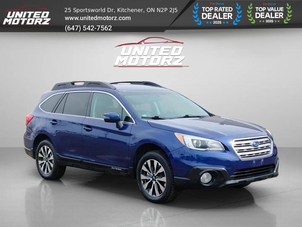 2015 Subaru Outback 2.5i w/Limited Pkg~SAFETY CERTIFIED~44 Service Rec Photo2
