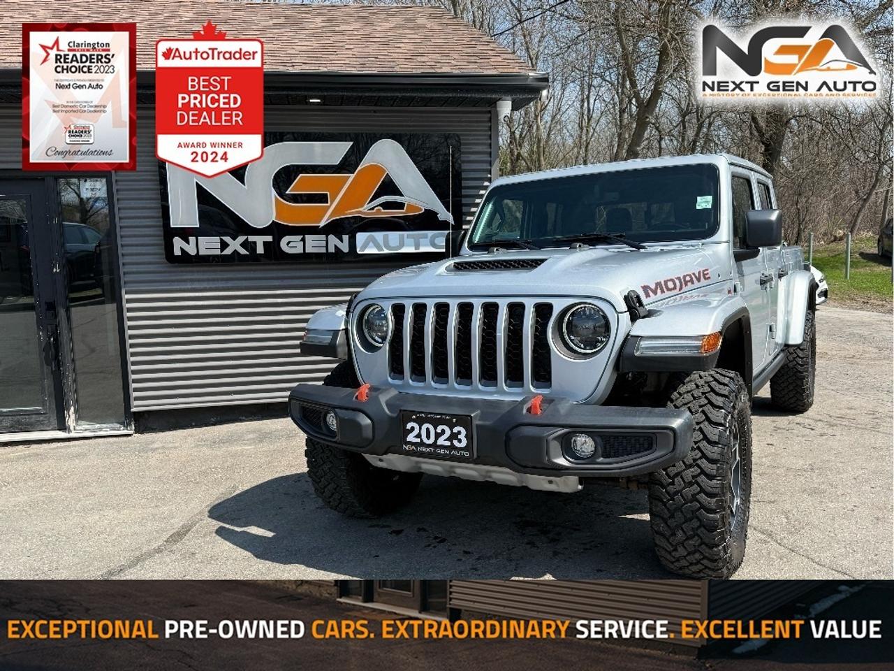 2023 Jeep Gladiator Mojave MANUAL LEATHER NAV ONE OWNER CLEAN Photo