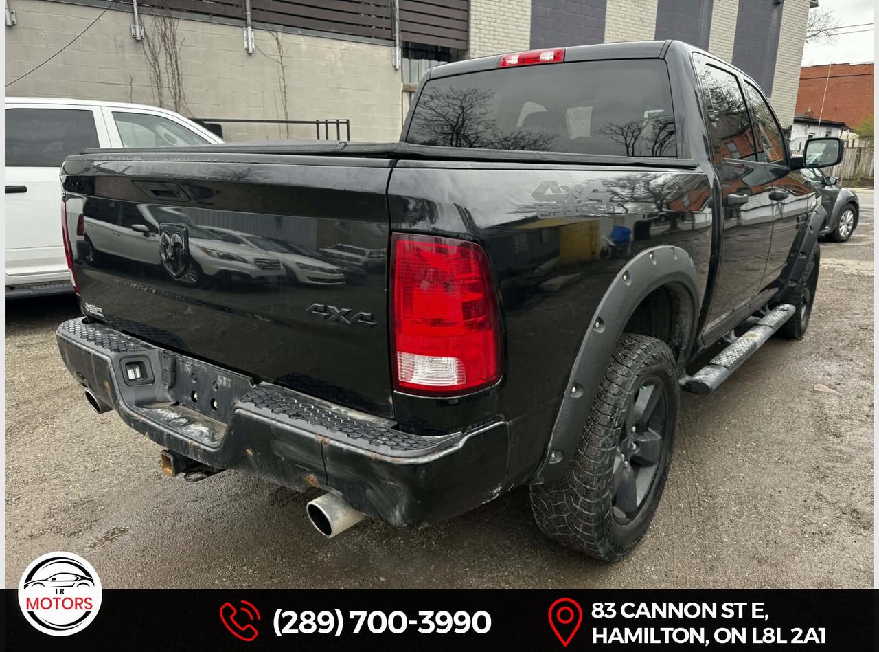2017 RAM 1500 Express 4x4 Crew Cab - HEMI - No Accidents Tradesman Photo4