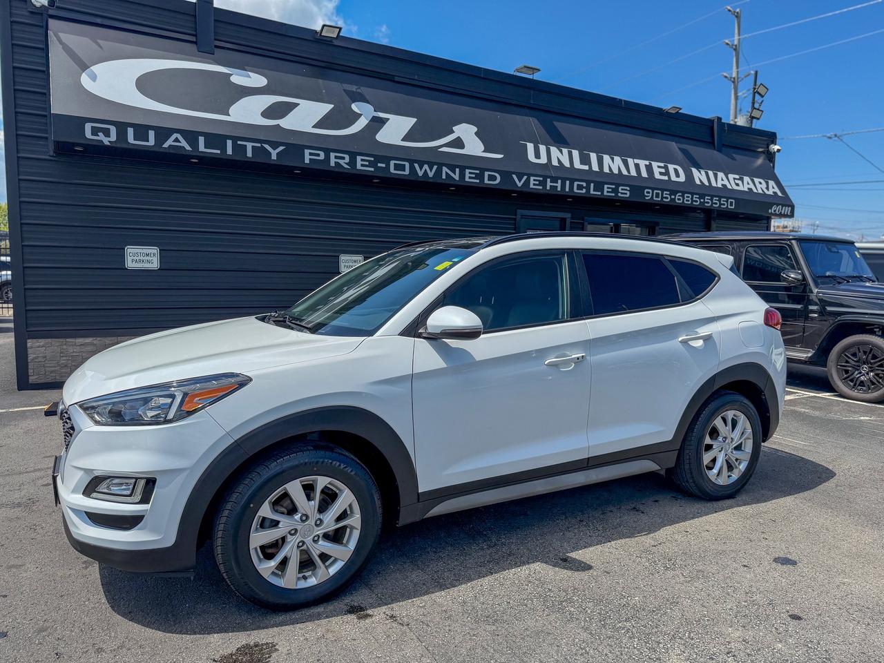 2021 Hyundai Tucson Preferred-AWD/Sun & Leather Pkg/CAMERA/BSM/PANO Photo0