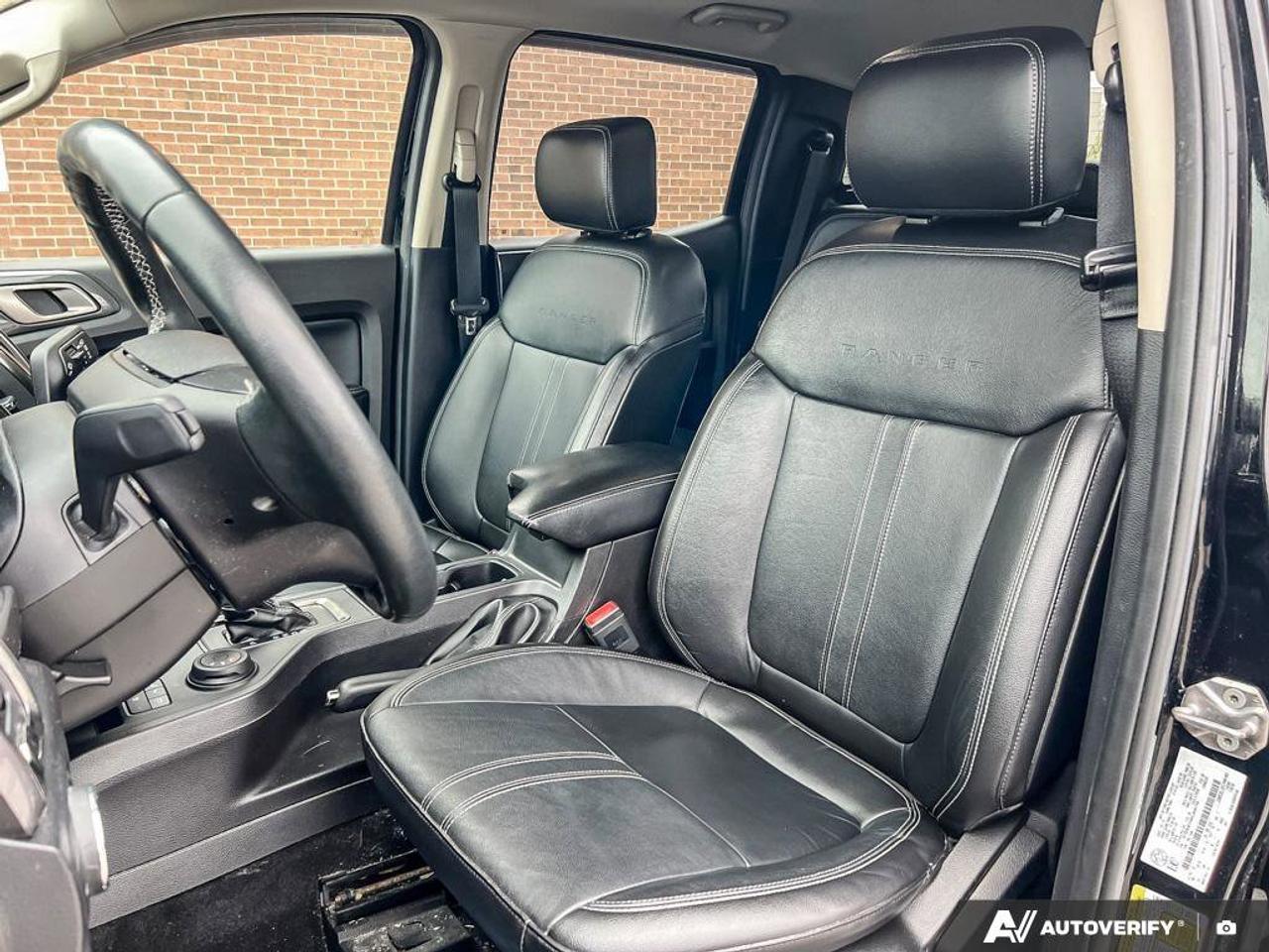 2019 Ford Ranger LARIAT   501A   LTHR   FRT HTD SEATS Photo